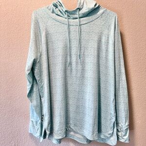 Ascend Teal Green Lightweight  Hoodie